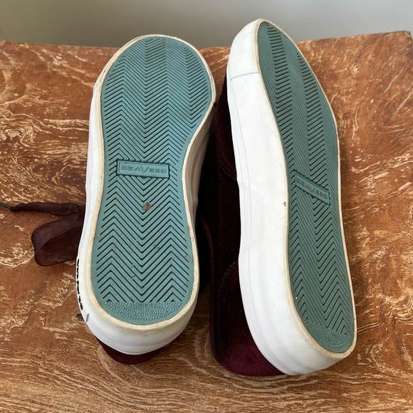 Seavees for J. Crew Velvet Sneakers - Picture 6 of 6